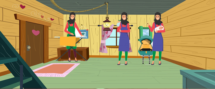 fulltime housemaid services in Fujairah